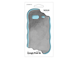 Google Pixel 8a �Ɍ��ی� WAVECASE �Ղ�����TPU�P�[�X  �u���b�N 7919PXL8ATPBK