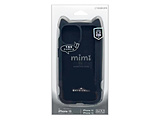 iPhone15/14/13 mimi L蒠nCubhP[X TPU×PC MILKi  ubN 8350IP361BHPBK