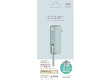calon 5000mAh AC���o�C���o�b�e���[ C�|�[�g×1 C�P�[�u��×1 PD20W  �X���[�L�[�u���[ RLI050AC20W01SBL �mUSB Power Delivery�Ή� /1�|�[�g�n