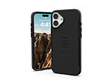 iPhone 16 Plus �ϏՌ��P�[�X MAGSAFE�Ή� CIVILIAN  �u���b�N UAG-IPH24LB-CMS-BK