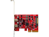 USB3.1C-P2-PCIE ASMedia�А� ASM2142���� USB3.1 Type-C x2 �C���^�[�t�F�[�X(PCI-Express x4�ڑ�)