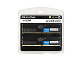 増設メモリ CFD Selection DDR5-5200 デスクトップ用メモリ 2枚組  W5U5200CM-16GS ［DIMM DDR5 /16GB /2枚］