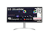 34WQ650-W USB-C対応 PCモニター UltraWide  ［34型 /UltraWide FHD(2560×1080） /ワイド］ 【864】