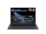 ノートパソコン LG gram SuperSlim ネプチューンブルー 15Z90RT-MA75J ［15.6型 /Windows11 Home /intel Core i7 /メモリ：16GB /SSD：512GB /無し /英語版キーボード /2023年6月モデル］