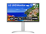 PCモニター  LG UHD Monitor 4K 27UP650K-W ［27型 /4K(3840×2160） /ワイド］