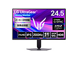 25G523B-B �Q�[�~���O���j�^�[ LG UltraGear �u���b�N �m24.5�^ /�t��HD(1920×1080) /���C�h /200Hz�n