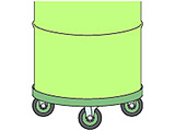 TRUSCO �~�`��� �S���K�C�h�^ �׏d300kg �䐡��610 S�t   RC300S