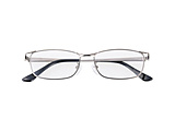 既製老眼鏡 ライブラリー スタイル +1.50  マットライトガンメタル