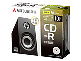 供音乐使用的CD-R 1-48倍速700MB 10[喷墨打印机对应]张MUR80FP10D1-B