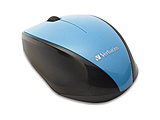 ワイヤレスBlueLEDマウス ［2.4GHz・USB］ （3ボタン・ブルー）　MUSWBLBV3