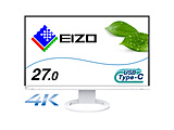 USB-Cڑ PCj^[ FlexScan EV2740S zCg EV2740S-WT m27^ /4K(3840×2160j /Chn