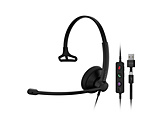 EPOS-1001419 EPOS IMPACT 100 MS Mono USB-C+A USB�Ў��w�b�h�Z�b�g �L�� ��y�ŉ��K �R�[���Z���^�[���� EPOS-1001419