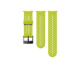 24MM ATHLETIC1 SILICONE STRAP S+M SS050226000 LIME/BLACK