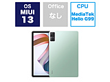 タブレットPC Redmi Pad 10.61型 ミントグリーン RedmiPad-MintGreen ［Wi-Fiモデル /ストレージ：128GB］