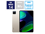 VHU4358JP MIUI^ubgPC Xiaomi Pad 6(F8GB) VpS[h m11^ /Wi-Fif /Xg[WF128GBn