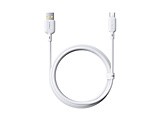 USB-A �� USB-C�P�[�u�� [�[�d /�]�� /1.0m /3A /480Mbps]  ���[���z���C�g E0421401 �mUSB-A �� USB-C�n