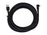 OBSBOT�E�F�u�J�����p USB-A����USB-C 3.0�P�[�u�� 5m  �u���b�N