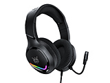 X31BK �Q�[�~���O�w�b�h�Z�b�g �uX31 RGB�v �u���b�N �m��3.5mm�~�j�v���O�{USB /���� /�w�b�h�o���h�^�C�v�n
