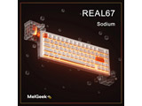 MelGeek REAL67 Sodium (White) Q[~OL[{[h ysof001z