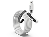 Meta Quest 3SΉ / PICO 4 UltraΉ / Meta Quest 3Ή Syntech LinkP[uyUSB A ] USB Cz ڑP[u M32-3W 3mNP[u  zCg M32-3m-WH