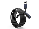Meta Quest 3SΉ / PICO 4 UltraΉ / Meta Quest 3Ή Syntech LinkP[uyUSB A ] USB Cz ڑP[u M32-3B 3mNP[u  ubN M32-3m-BK