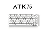 ATK75 G版的WHITE gemingukibodo VXE-ATK75-G-WHITE[sof001]