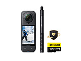 360°�J���� Insta360 X5 �X�m�[�{�[�h�o���h��  �u���b�N CINSAAHA-X581 �m8K�Ή� /�h���n