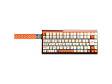 �Q�[�~���O�L�[�{�[�h(���s�b�h�g���K�[�Ή�) AULA Hero84(Silver Magnetic Switch) White Orange HERO84J-SL-WO �m�L�� /USB�n