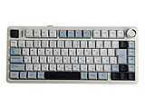 �Q�[�~���O�L�[�{�[�h AULA F75(Reaper Switch) Glacier Blue F75J-RP-GB �m�L���E���C�����X /Bluetooth�EUSB�n