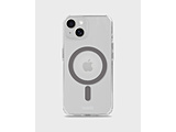 iPhone 15/14/13p MagSafeΉϏՌP[X MagSafe Case Space Gray/Transparent 16341