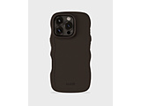 iPhone 16 Pro Maxp ϏՌP[X Wavy Case Chocolate 16487