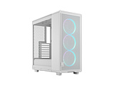 PCP[X [ATX /Micro ATX /Mini-ITX] Epoch White TG RGB Clear tint zCg FD-C-EPO1A-05