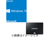 DSP�� Windows 10 Home 64bit (�V�K�C���X�g�[���p) + SAMSUNG SSD 860 EVO MZ-76E500B/IT (SSD/2.5�C���`/500GB/SATA)