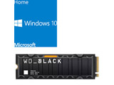 DSP Windows 10 Home 64bit +SSD PCI-Expressڑ WD_BLACK SN850X(q[gVN) WDS100T2XHE m1TB /M.2n 