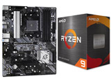 AMD Ryzen 9 5900X +B550 Phantom Gaming 4
