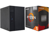 ベアボーン DeskMeet X300/B/BB/BOX/JP+〔CPU〕 AMD Ryzen 5 5600G With Wraith Stealth cooler 100-100000252BOX