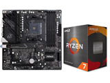 AMD Ryzen 7 5700X+B550M PG Riptide