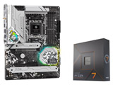 AMD Ryzen7 7700X+B650E Steel Legend WiFi