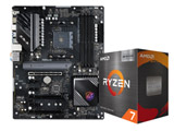 AMD Ryzen 7 5700X3D+X570S PG Riptide