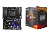 AMD Ryzen 7 5700X3D+MPG B550 GAMING PLUS