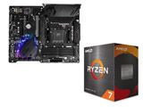AMD Ryzen 7 5700X+MPG B550 GAMING PLUS
