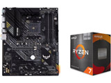 AMD Ryzen 7 5700X3D+TUF/GAMING/B550-PLUS