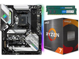 AMD Ryzen 7 5700X + B550 Steel Legend + 