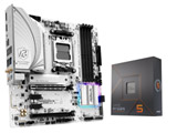 AMD Ryzen5 7600X+ B650M PG Riptide WiFi White