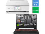 Q[~Om[gp\R TUF Gaming A15(RTX 4060) JO[m15.6^/AMD Ryzen 7n+TS8830 PIXUS(sNTX) zCg