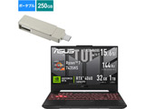 Q[~Om[gp\R TUF Gaming A15(RTX 4060) JO[m15.6^/AMD Ryzen 7n+ESD-EPA0250GSV OtSSDm250GB /|[^u^n