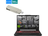 Q[~Om[gp\R TUF Gaming A15(RTX 4060) JO[m15.6^/AMD Ryzen 7n+ESD-EPA0500GSVOtSSD 500GB /|[^u^n	