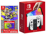 [时间限定] "任天堂Switch(有机EL型号)Joy-Con(L)/(R)白"+"喷射战士3+ekisupanshon·路径"同时购买安排