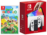 [时间限定] "任天堂Switch(有机EL型号)Joy-Con(L)/(R)白"+"聚集，怎么打的同时地森"是购买安排