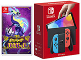 [时间限定] "任天堂Switch(有机EL型号)Joy-Con(L)霓虹灯蓝色/(R)霓虹灯红"+"神奇宝贝紫色"同时购买安排